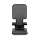 aerial view a black folding desktop mobile phone tablet stand, image 1 of 5