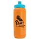 a orange bottle & cyan lid 16 oz the sport pint