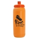 aerial view a orange bottle & orange lid 16 oz the sport pint, image 1 of 2