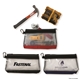 a group of heavy duty clear accessory pouch
