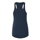 aerial view a midnight navy next level - womens terry racerback tank - 6933, image 2 of 3