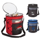 a group of baldwin 12- can barrel cooler bag