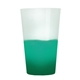 aerial view a frost-to-green cups - on - the - go 22 oz cool color change stadium cup, image 1 of 2