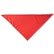 aerial view a red stylish pup - pet bandana, image 1 of 2