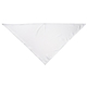 aerial view a white stylish pup - pet bandana, image 1 of 2