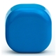 aerial view a blue neon cube lip balm with aloe and beeswax, image 1 of 2