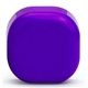 aerial view a purple neon cube lip balm with aloe and beeswax, image 1 of 2