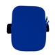 aerial view a royal blue pms 286c water bottle pouch, image 1 of 2