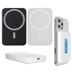 a group of magsafe compatible 4000 mah magnetic power bank