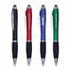 a group of the dorsal stylus colored barrel pen