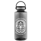 a smoke bottle & black with gray trim lid the mountaineer - 36 oz tritan(tm) renew bottle with ez grip lid