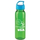 a transparent green bottle & cyan lid the outdoorsman - 24 oz tritan(tm) renew bottle with crest lid