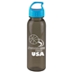a smoke bottle & cyan lid the outdoorsman - 24 oz tritan(tm) renew bottle with crest lid