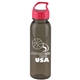 a smoke bottle & red lid the outdoorsman - 24 oz tritan(tm) renew bottle with crest lid