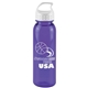 a transparent violet bottle & white lid the outdoorsman - 24 oz tritan(tm) renew bottle with crest lid