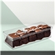 a group of 9.5 l x 3.5 w x 2.25 h clear plastic box