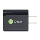 aerial view a black anker(r) 318 wireless charging pad, image 1 of 4