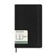 aerial view a black moleskine(r) soft cover large 18 month weekly 2024-2025 planner, image 1 of 7