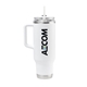 aerial view a white igloo(r) travel tumbler - 40 oz, image 1 of 4