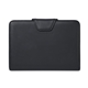 aerial view a black travis wells(r) envoy junior magnet close padfolio, image 1 of 4