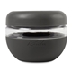 aerial view a charcoal wp seal tight plastic bowl 16 oz, image 1 of 4