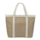 aerial view a natural keepcool(r)nairobi jute shopper cooler, image 1 of 8
