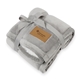 aerial view a elephant minkie sherpa baby blanket, image 1 of 5