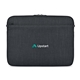 aerial view a black sand alba 16 laptop sleeve, image 1 of 5