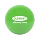 aerial view a green lip balm & white crinkle paper chap balm ornament set 4 pack, image 1 of 2