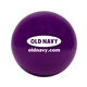 aerial view a purple lip balm & white crinkle paper chap balm ornament set 4 pack, image 1 of 2
