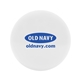 aerial view a white lip balm & white crinkle paper chap balm ornament set 4 pack, image 1 of 2
