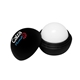 aerial view a black lip balm & white crinkle paper chap balm ornament set 4 pack, image 2 of 2