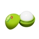 aerial view a green lip balm & white crinkle paper chap balm ornament set 4 pack, image 2 of 2