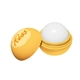 aerial view a sunflower lip balm & white crinkle paper chap balm ornament set 4 pack, image 2 of 2