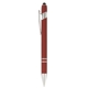 aerial view a dark red 1815 ellipse softy stylus pen, image 1 of 2