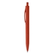 aerial view a red 1797 zen - wheat plastic pen, image 1 of 2