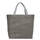 aerial view a gray cool gray 11 julian rpet recycled non - woven shopping tote bag, image 1 of 2