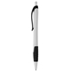 aerial view a black spark grip affordable custom pen, image 1 of 2