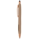 aerial view a dune 14-1012 avalon softy rose gold designer pen w / stylus pad print, image 1 of 2