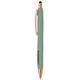 aerial view a light green 5585 avalon softy rose gold designer pen w / stylus pad print, image 1 of 2