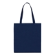 aerial view a navy non - woven harbor tote bag, image 1 of 2