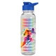 a royal blue lid & clear bottle the outdoorsman - 24 oz tritan(tm) bottle with drink thru lid and digital imprint