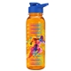 a royal blue lid & transparent-orange bottle the outdoorsman - 24 oz tritan(tm) bottle with drink thru lid and digital imprint