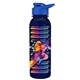 a royal blue lid & transparent-navy-blue bottle the outdoorsman - 24 oz tritan(tm) bottle with drink thru lid and digital imprint
