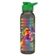 a green lid & smoke bottle the outdoorsman - 24 oz tritan(tm) bottle with drink thru lid and digital imprint