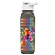 a white lid & smoke bottle the outdoorsman - 24 oz tritan(tm) bottle with drink thru lid and digital imprint
