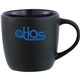 aerial view a black with blue lining riviera electric ceramic mug - 11 oz, image 1 of 2