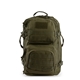 aerial view a green highland tactical(r) major laptop backpack, image 1 of 6