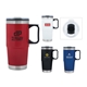 a group of aidan 24 oz steel / pp liner travel mug