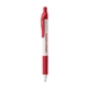 a red trim / white pentel energel - x white barrel gel ink pen (medium)